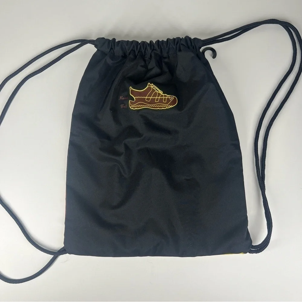 Keen Boys Fire Flame Black Drawstring Bag Youth